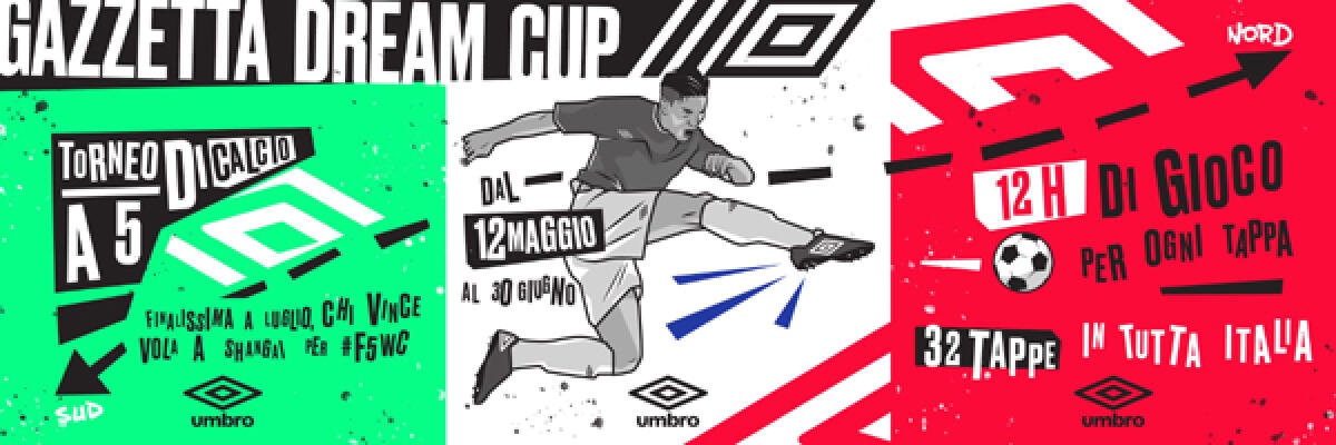 A Latina questa domenica il torneo “Gazzetta Dream Cup” de La Gazzetta dello Sport. - 