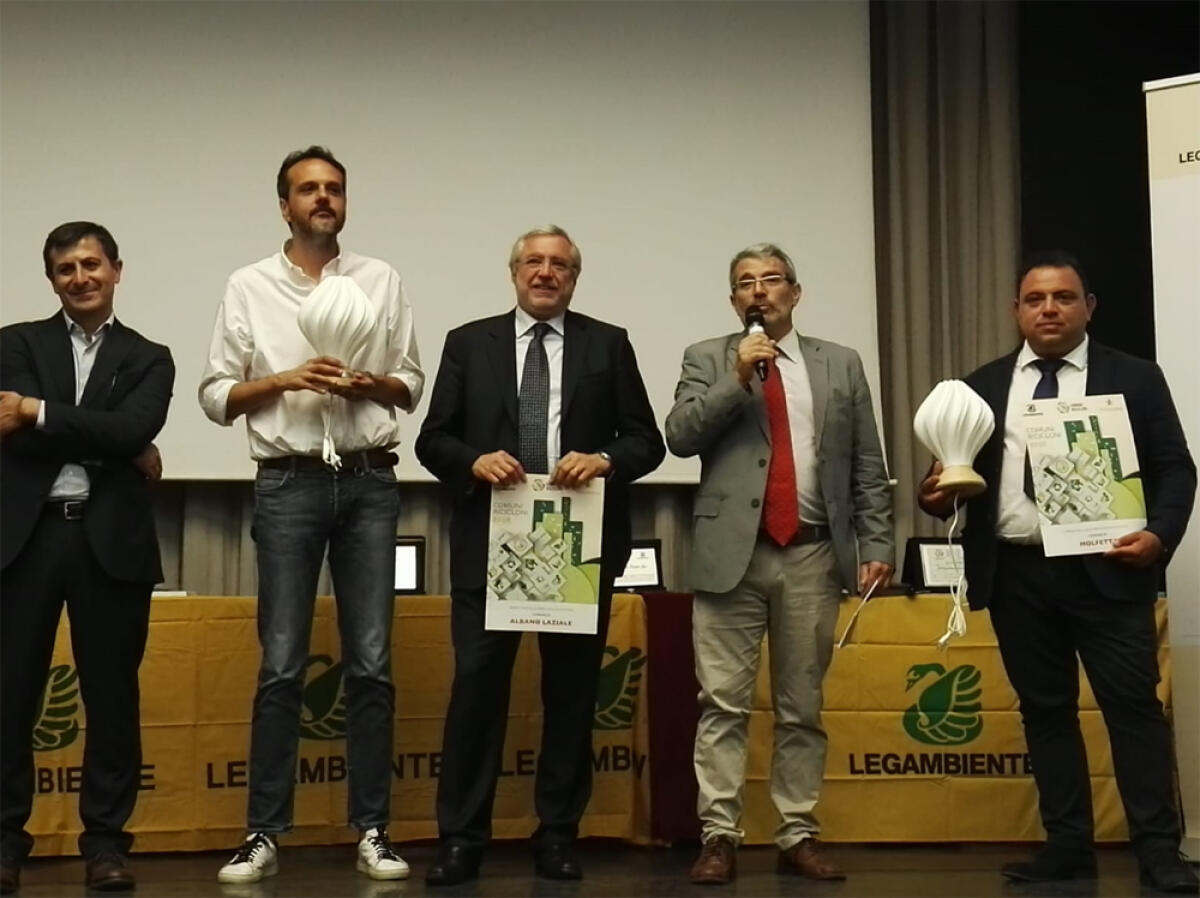 Albano “Comune Riciclone 2018” per lo smaltimento della plastica.   - 