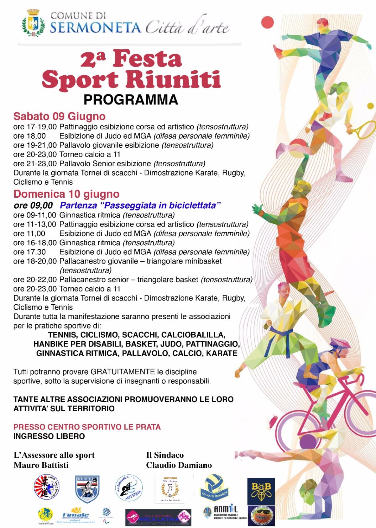 A Sermoneta questo fine settimana la seconda edizione della "Festa dello Sport". - 