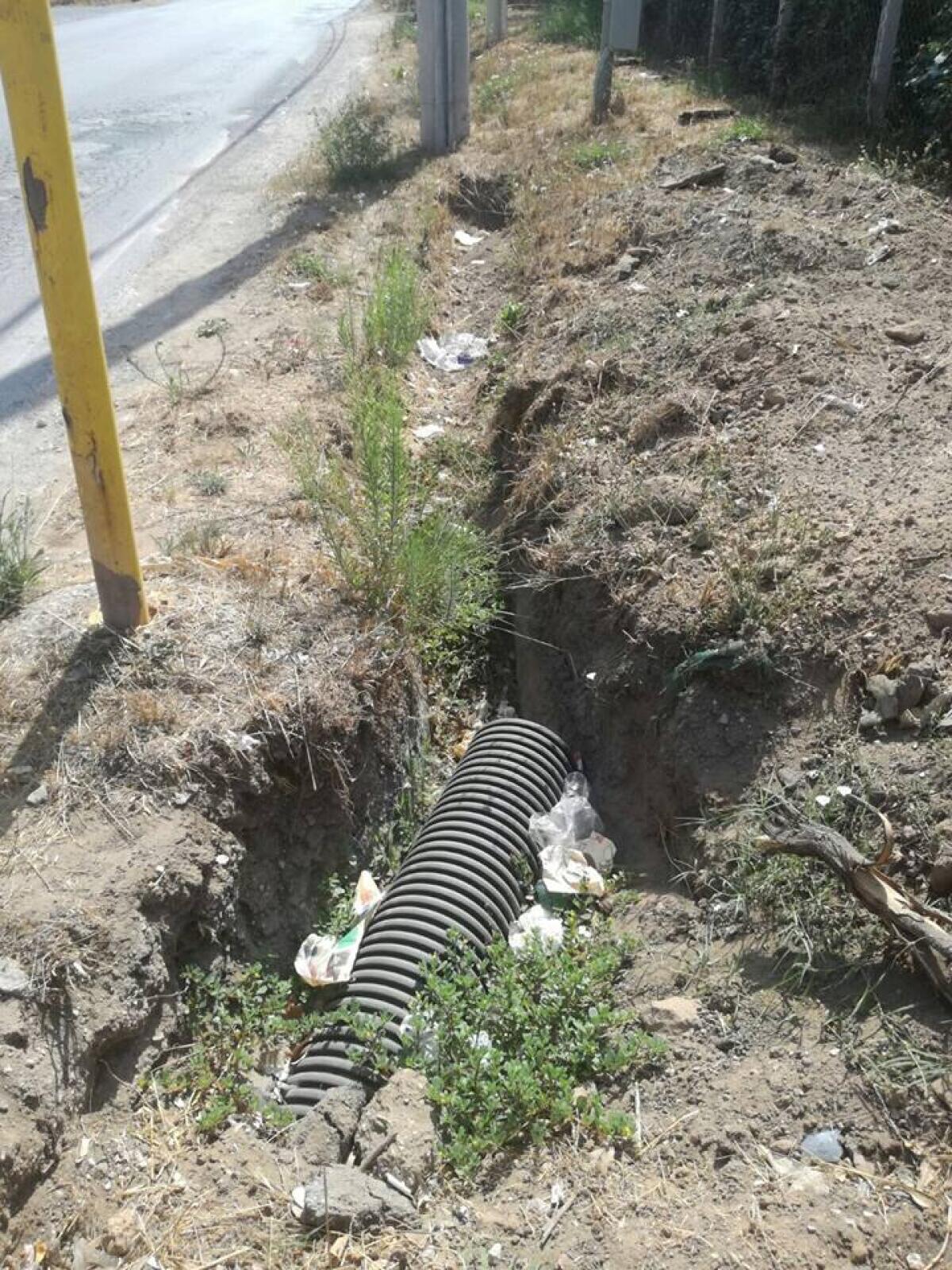 CISTERNA - Conclusi i lavori sulla rete fognaria  di Via Marconi, strada riaperta al traffico. - 