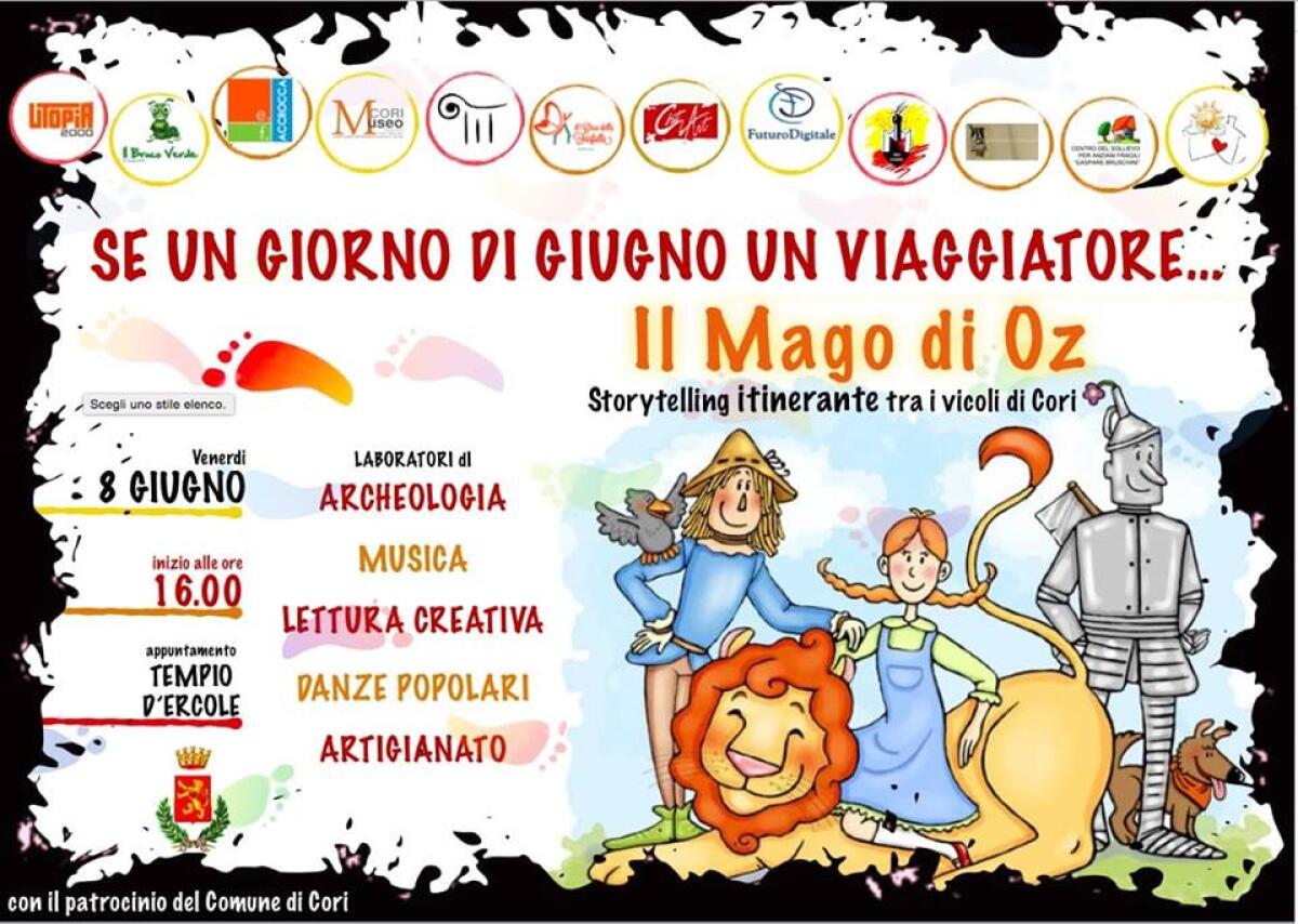 “Se un giorno di Giugno un viaggiatore …”, l'evento a Cori - 