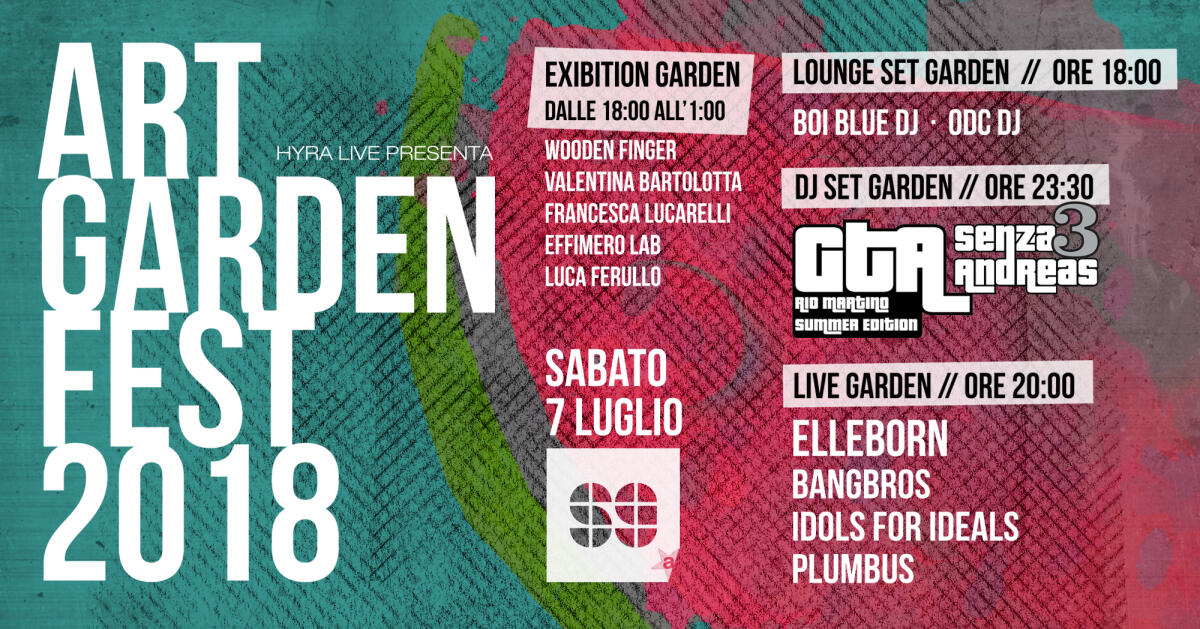 A Latina la seconda edizione dell'Art Garden Fest - 
