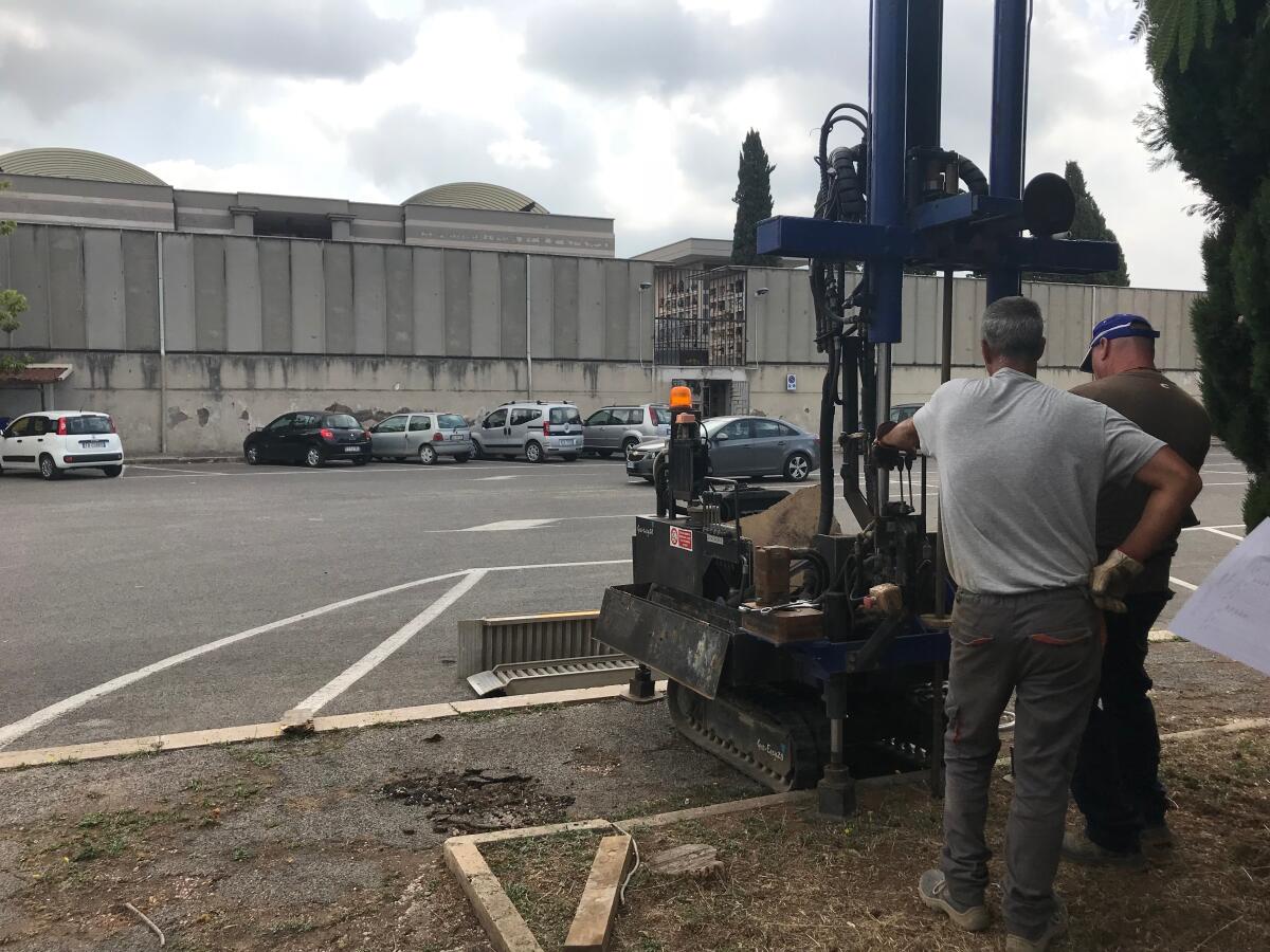 Primi passi per l'ampliamento del Cimitero di Aprilia, il progetto nell'area parcheggio - 