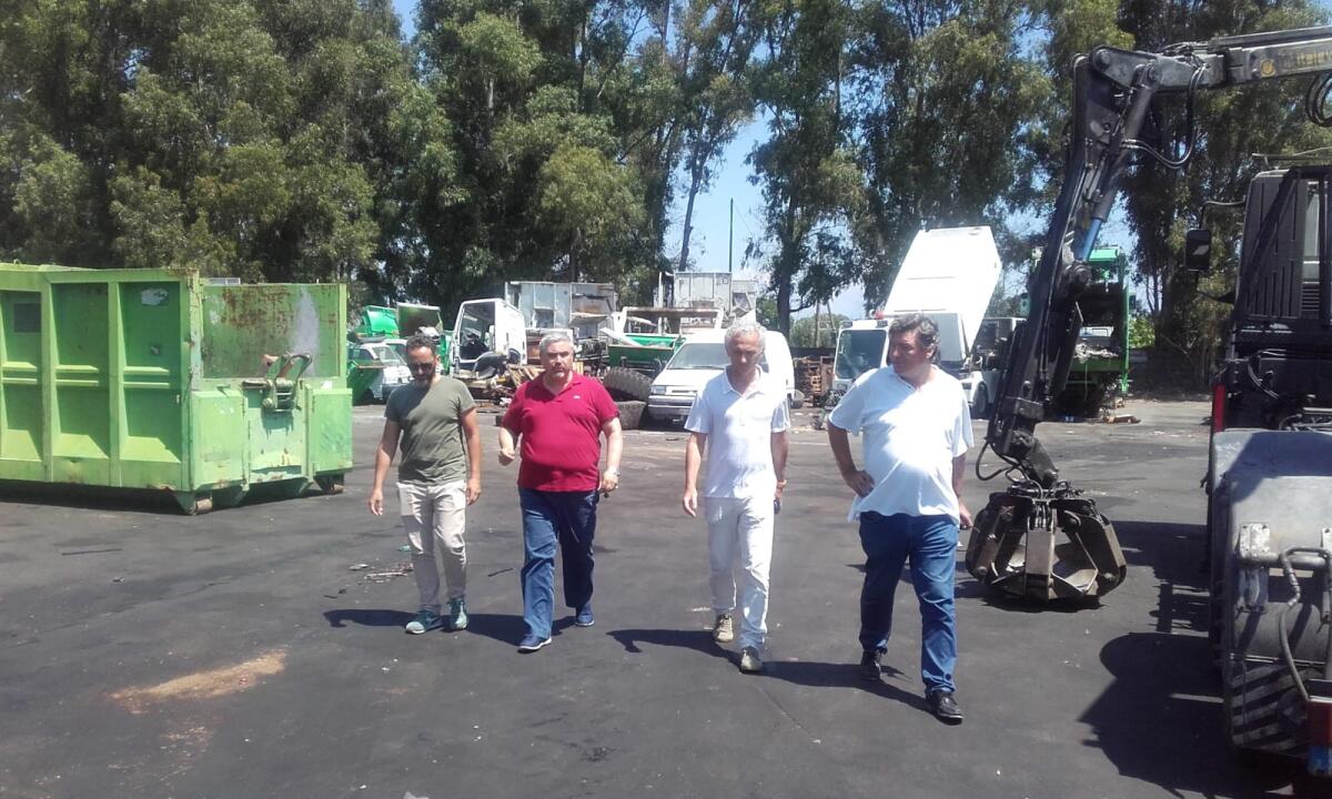 Sopralluogo del sindaco di Latina all'Azienda peri Beni Comuni - 
