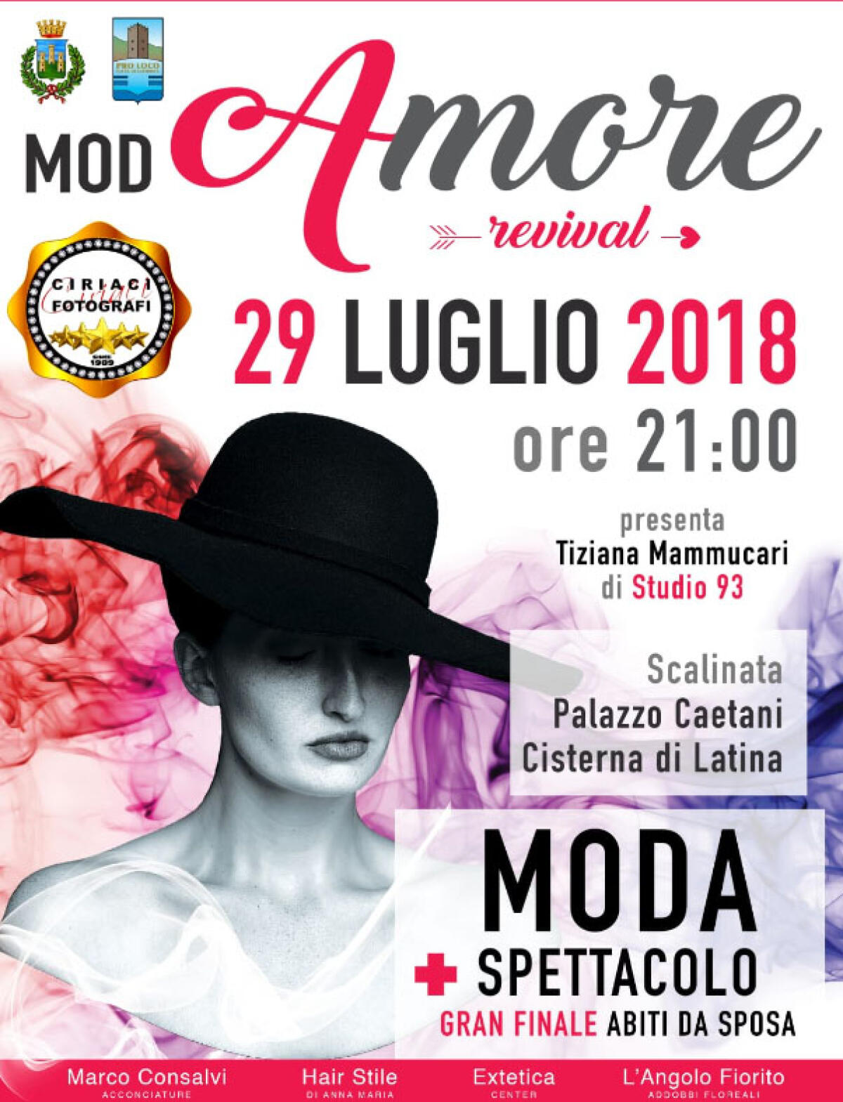 Cisterna - Sulla scalinata di Palazzo Caetani torna la sfilata "ModAmore revival" - 