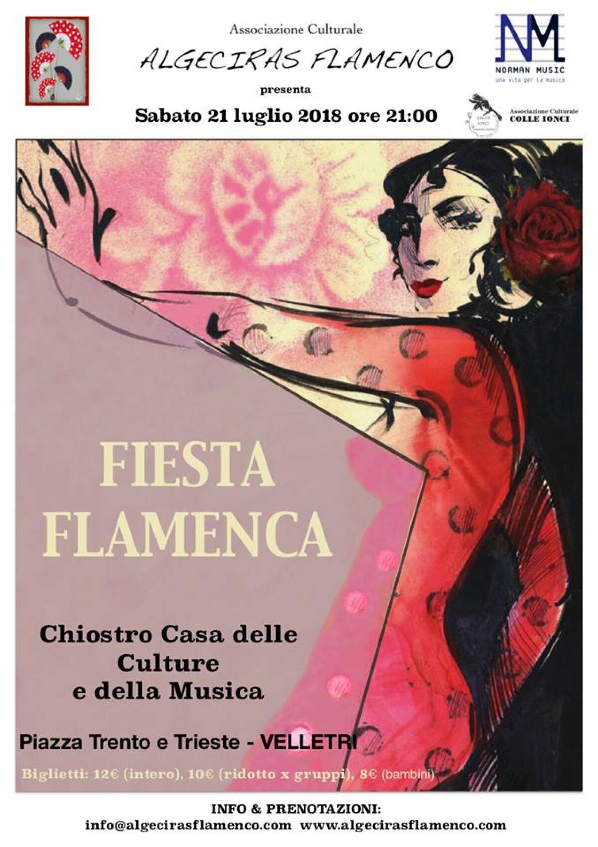 Fiesta flamenca alla casa delle Culture di Velletri - 
