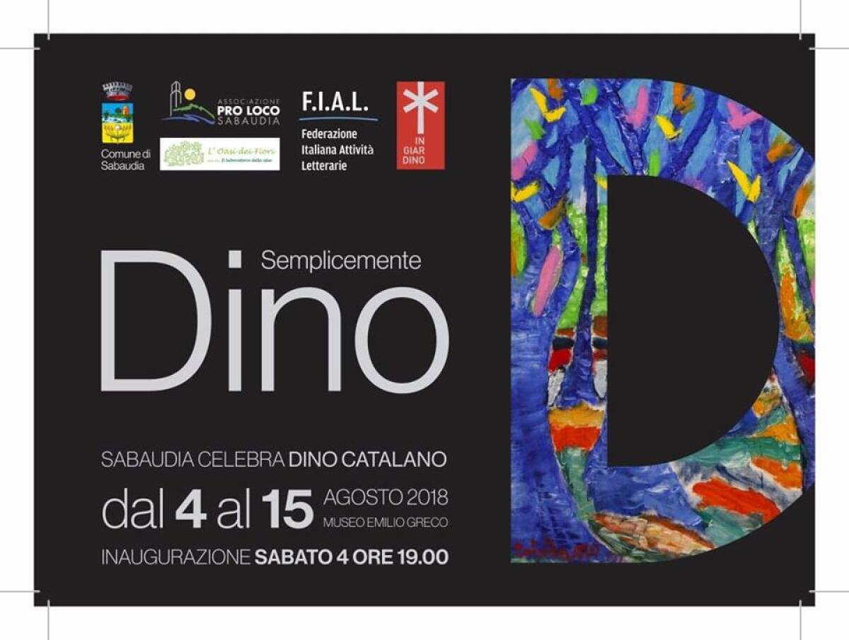 Semplicemente Dino, una mostra a Sabaudia - 