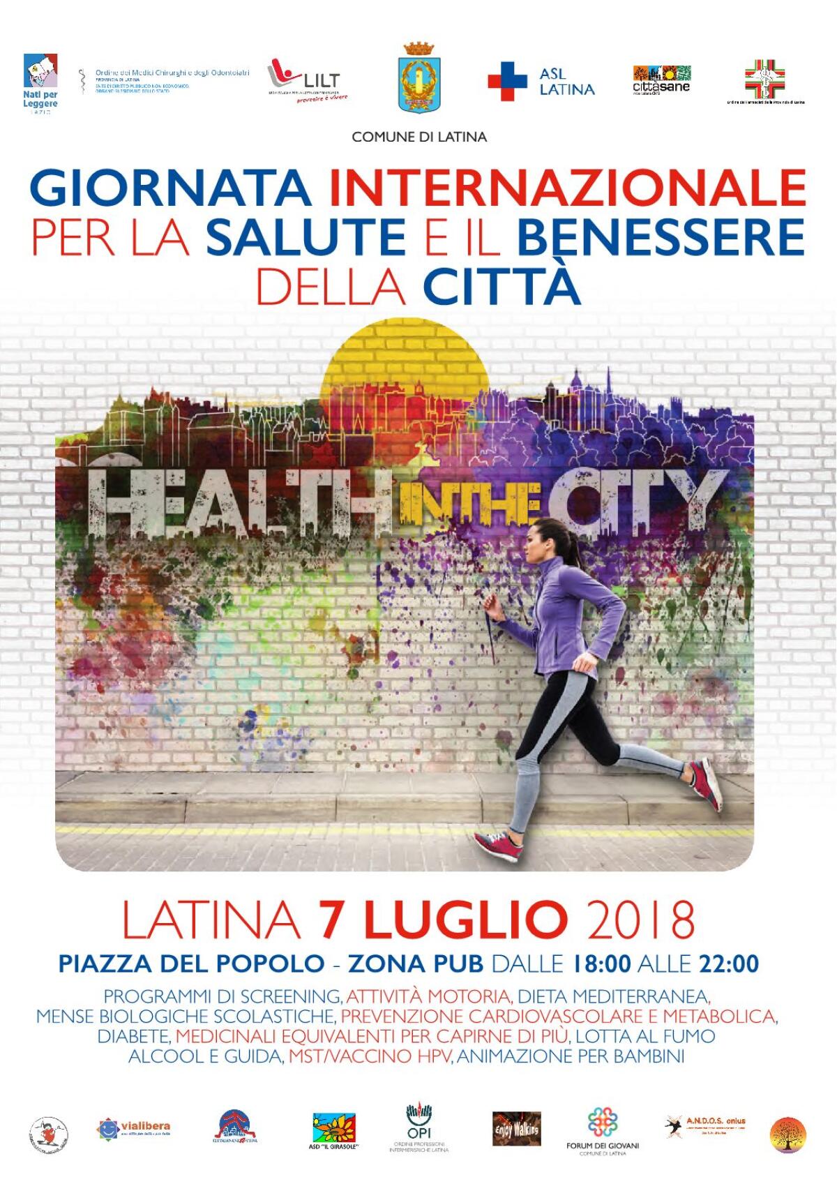 Giornata per la salute e il benessere a Latina - 