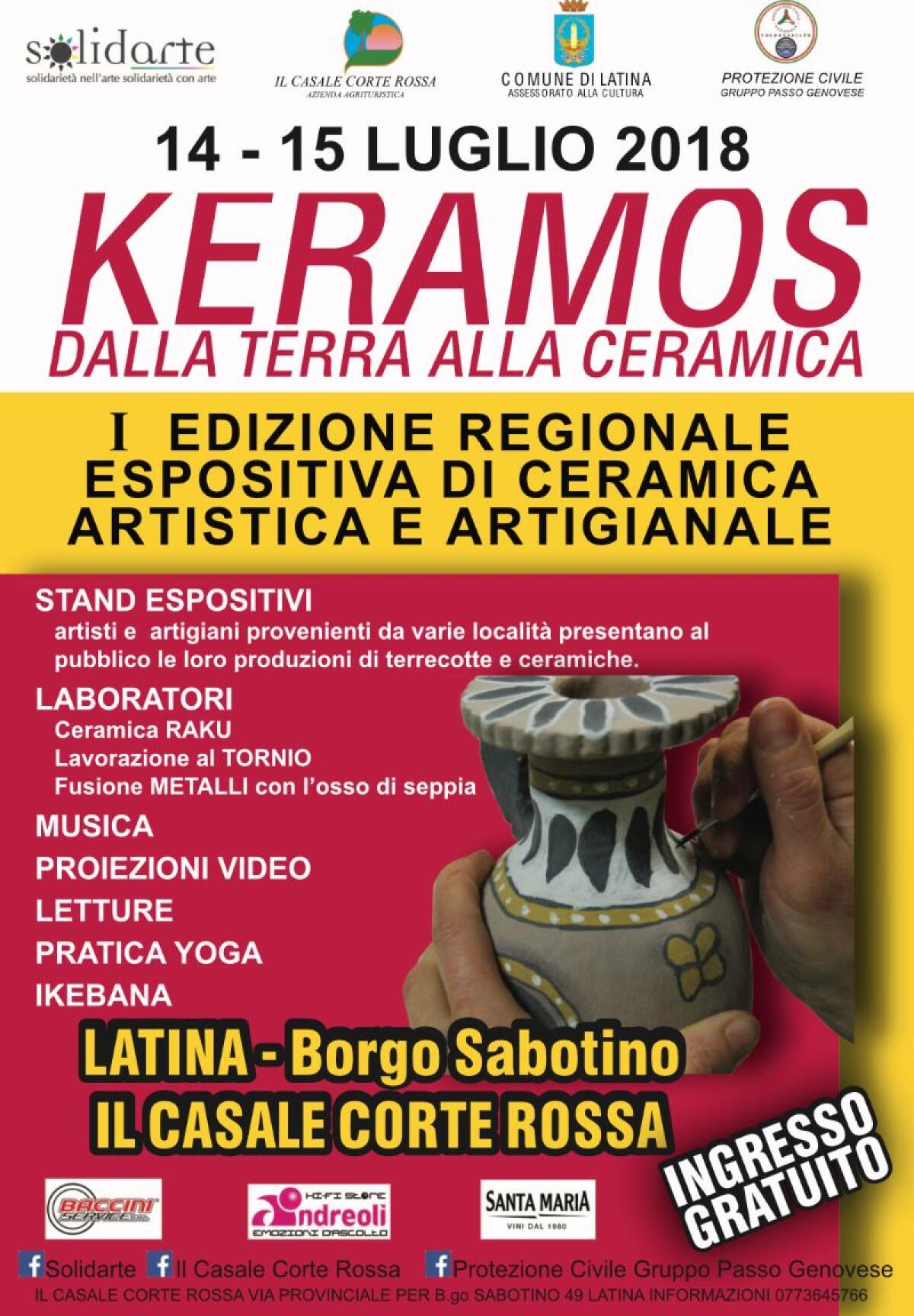 Arte e artigianato tra Foce Verde e Borgo Sabotino - 