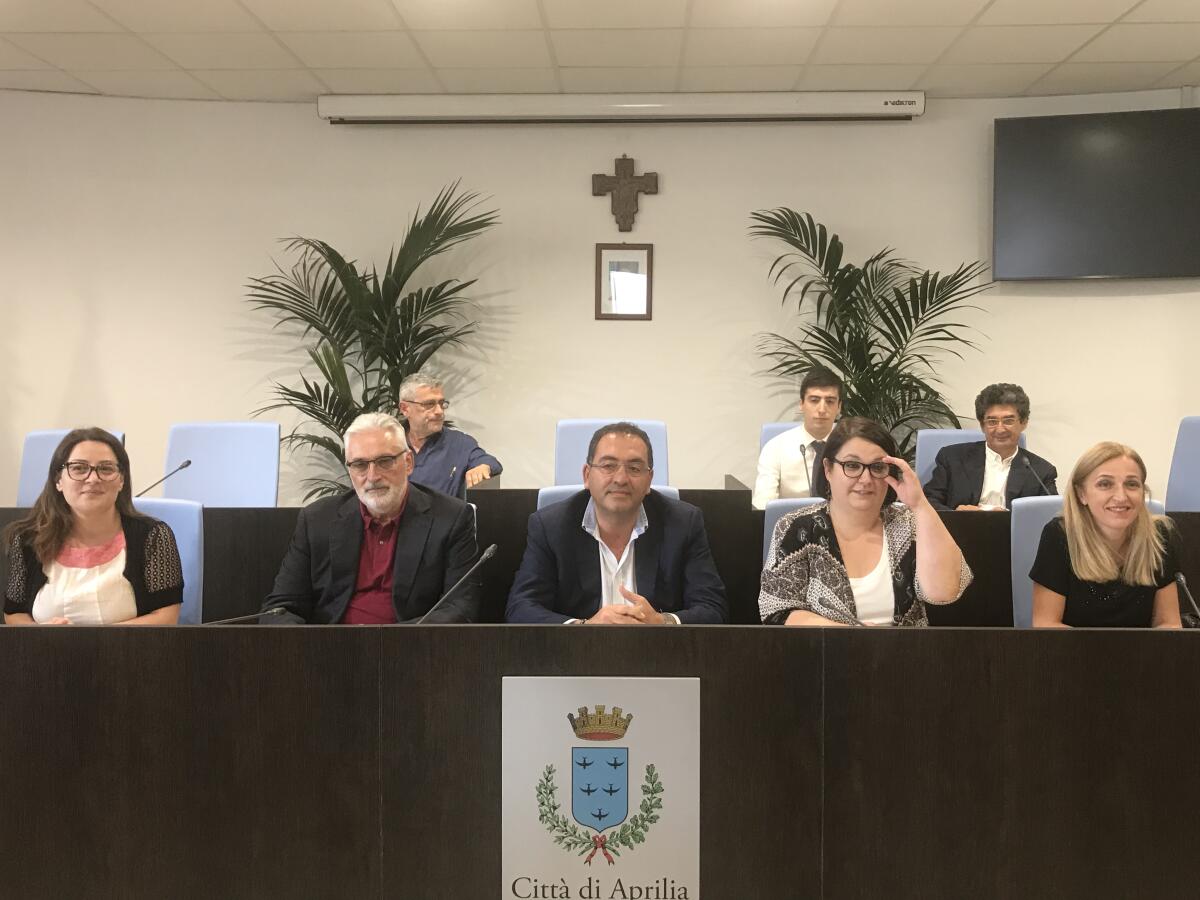 Aprilia, il sindaco Antonio Terra: “Ecco la mia squadra” - 