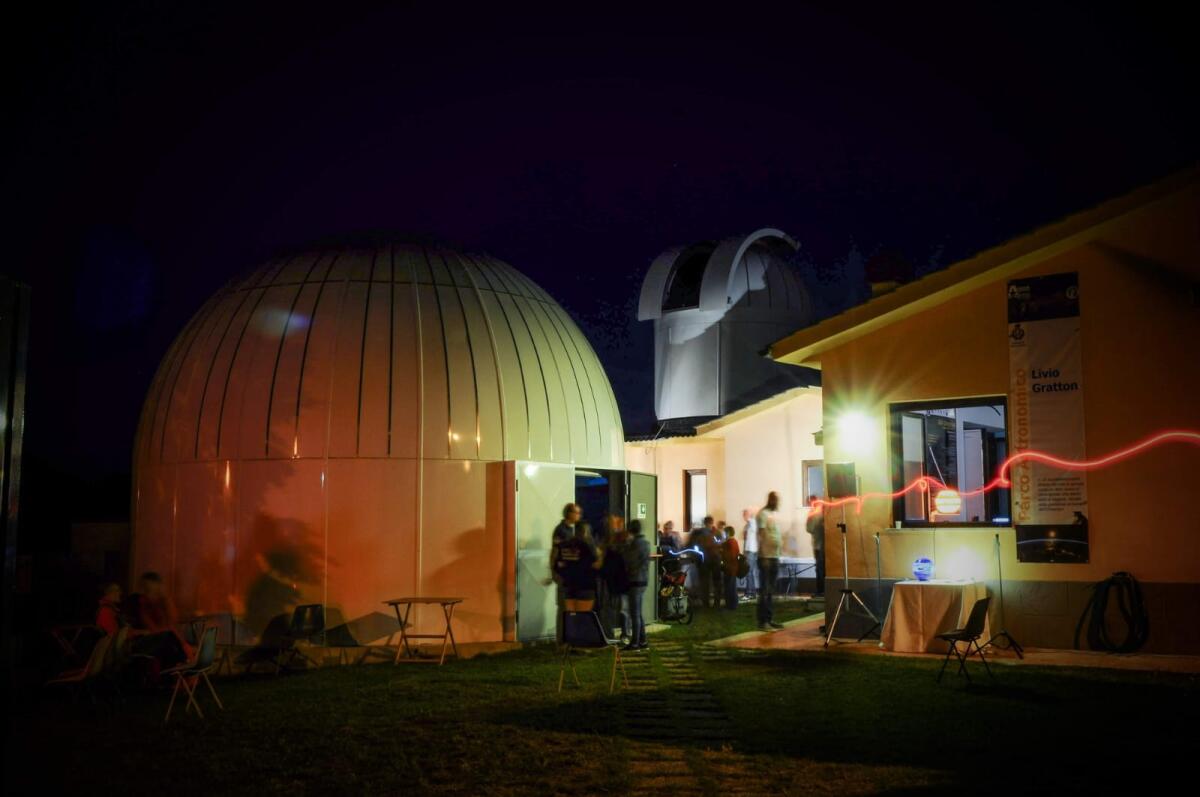 Inaugurato il parco astronomico Livio Gratton di Rocca di  Papa - 