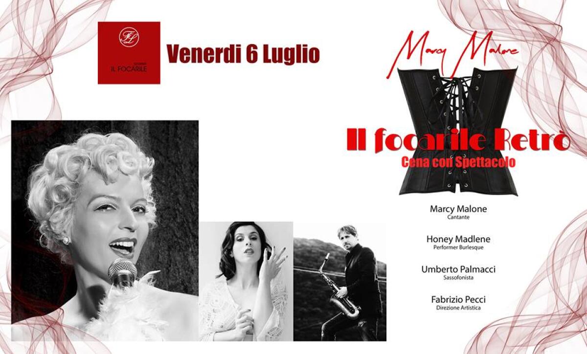 "Il Focarile Retrò...", una serata in compagnia di Marylin e non solo - 