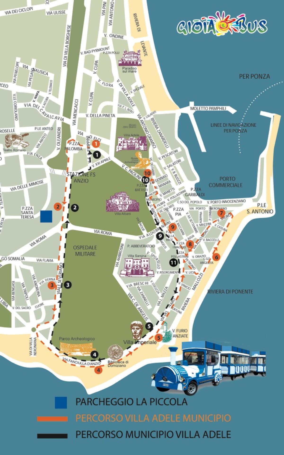 E-state ad Anzio: torna il trenino turistico per il centro - 