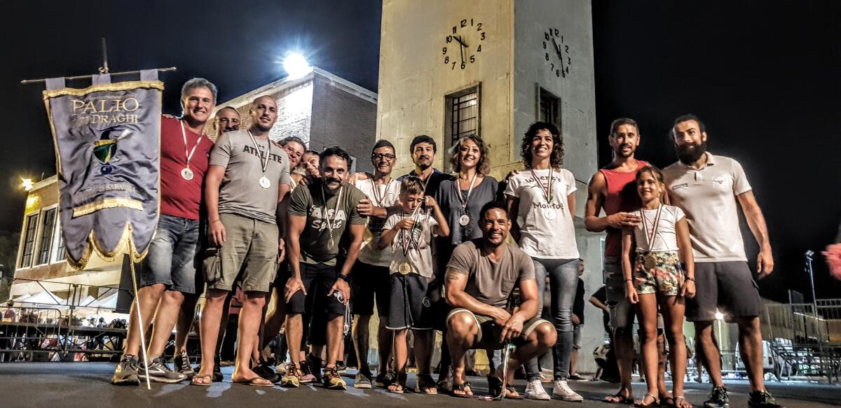 Palio dei Draghi a Sabaudia, La Gincana taglia il traguardo - 