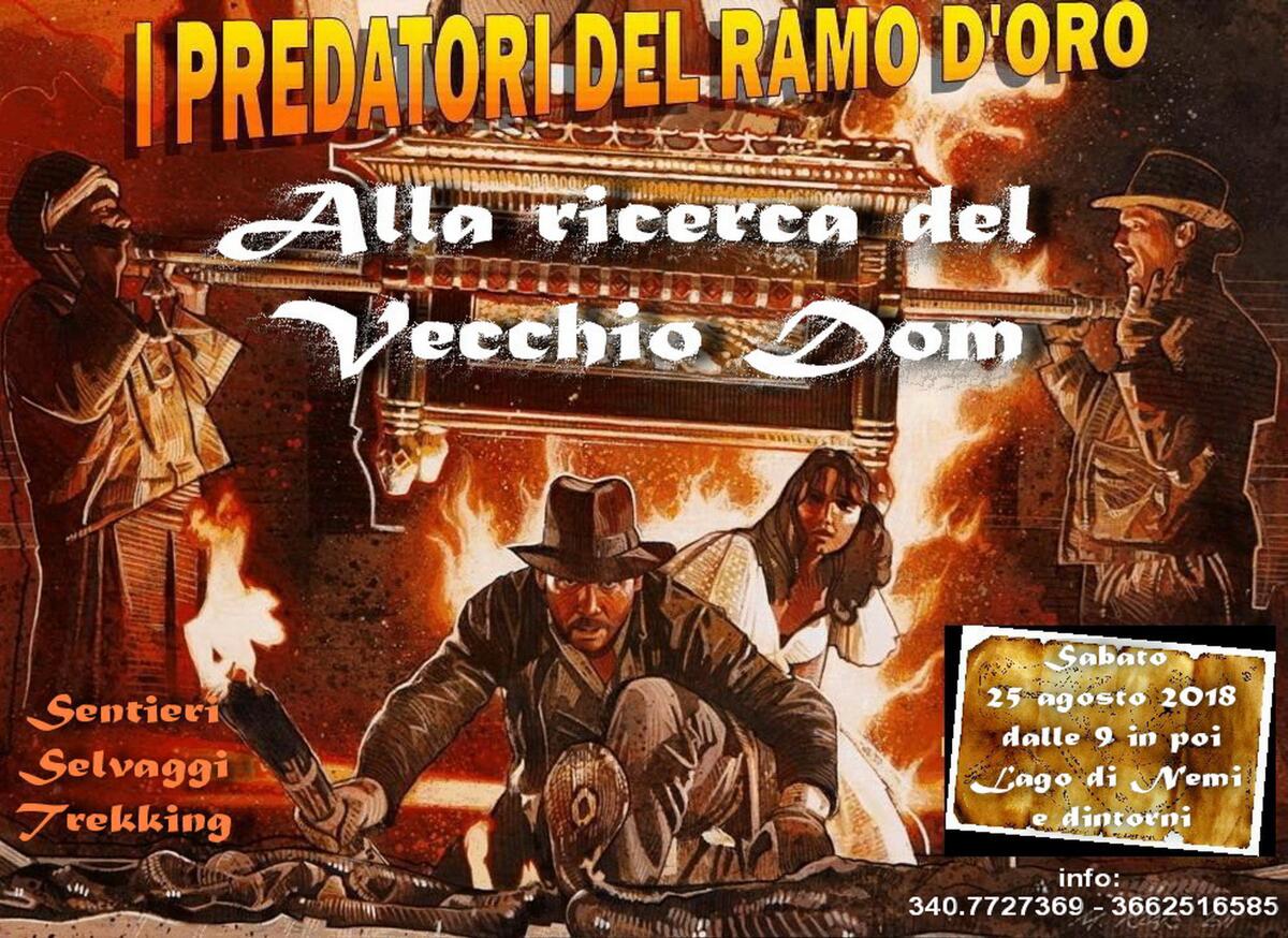 “I Predatori del Ramo D’oro: alla ricerca del vecchio Dom!”: caccia al tesoro al Lago di Nemi. - 