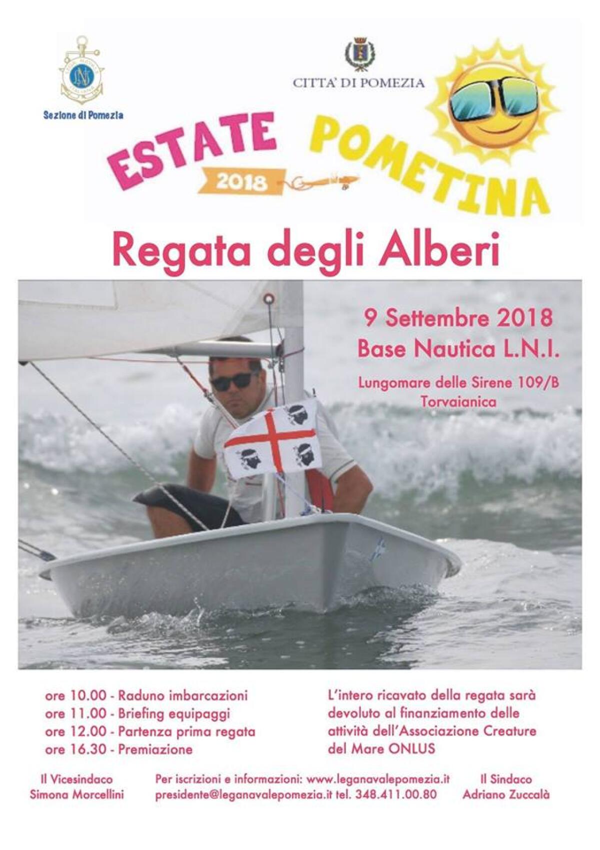A Torvaianica l’annuale “Regata degli Alberi” organizzata dalla Lega Navale di Pomezia. - 