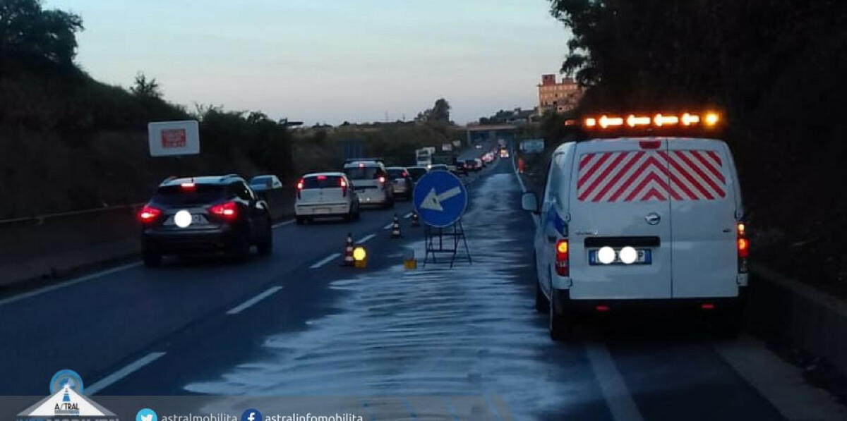 Perdita di carico sulla Pontina, code verso Roma - 