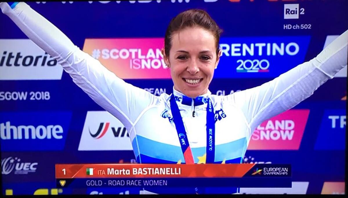 La ciclista Marta Bastianelli originaria di Lariano vince l'oro - 