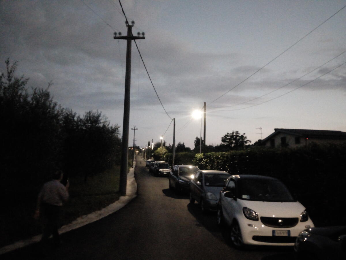 Inaugurato il nuovo impianto di pubblica illuminazione a Pavona - 