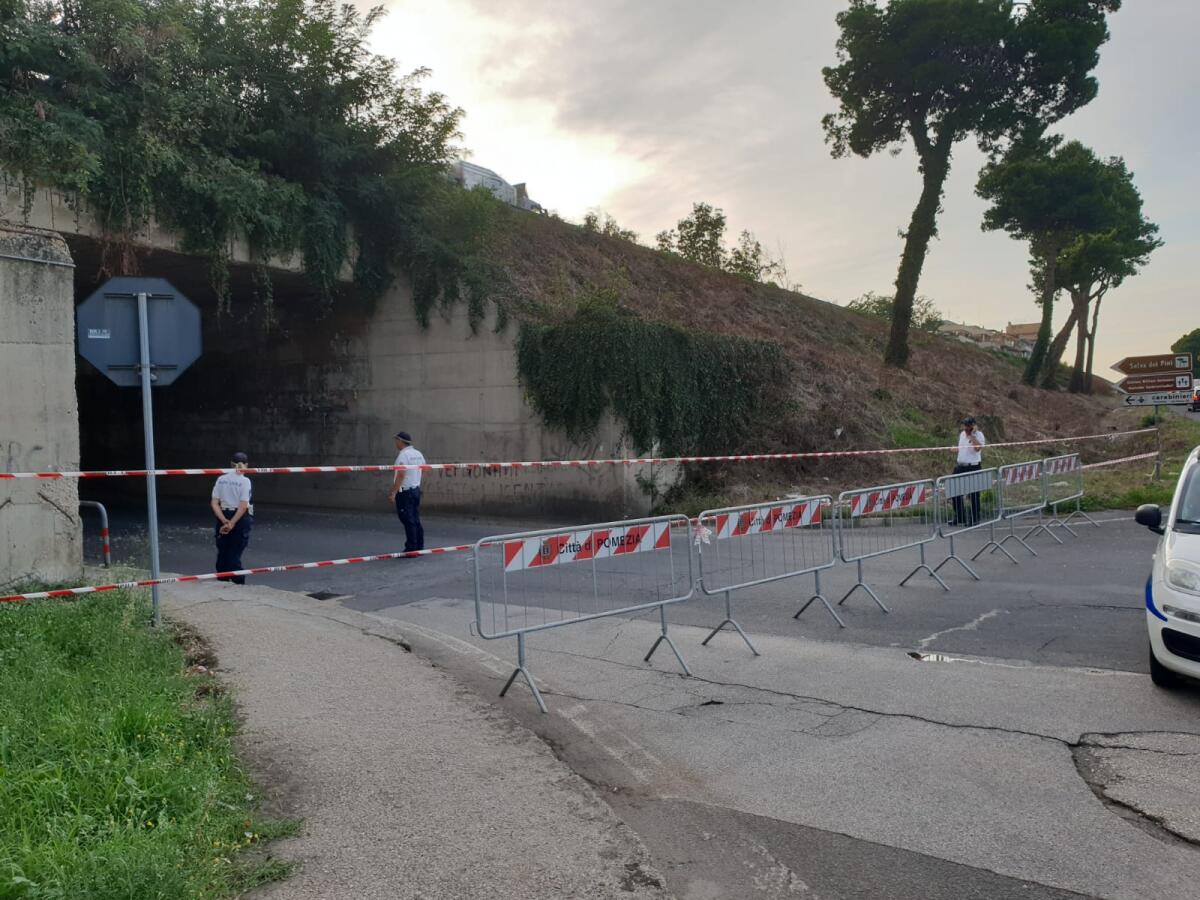 Chiusura del sottopasso della Pontina, a Pomezia: verrà riaperto a lavori ultimati. - 