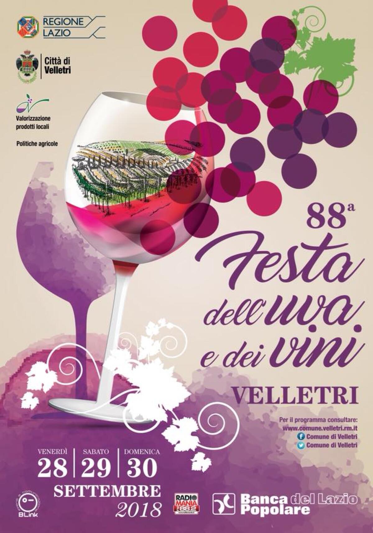 “Festa dell’Uva e dei Vini” a Velletri: l’Orchestraccia ed Ambrogio Sparagna gli artisti di punta. - 