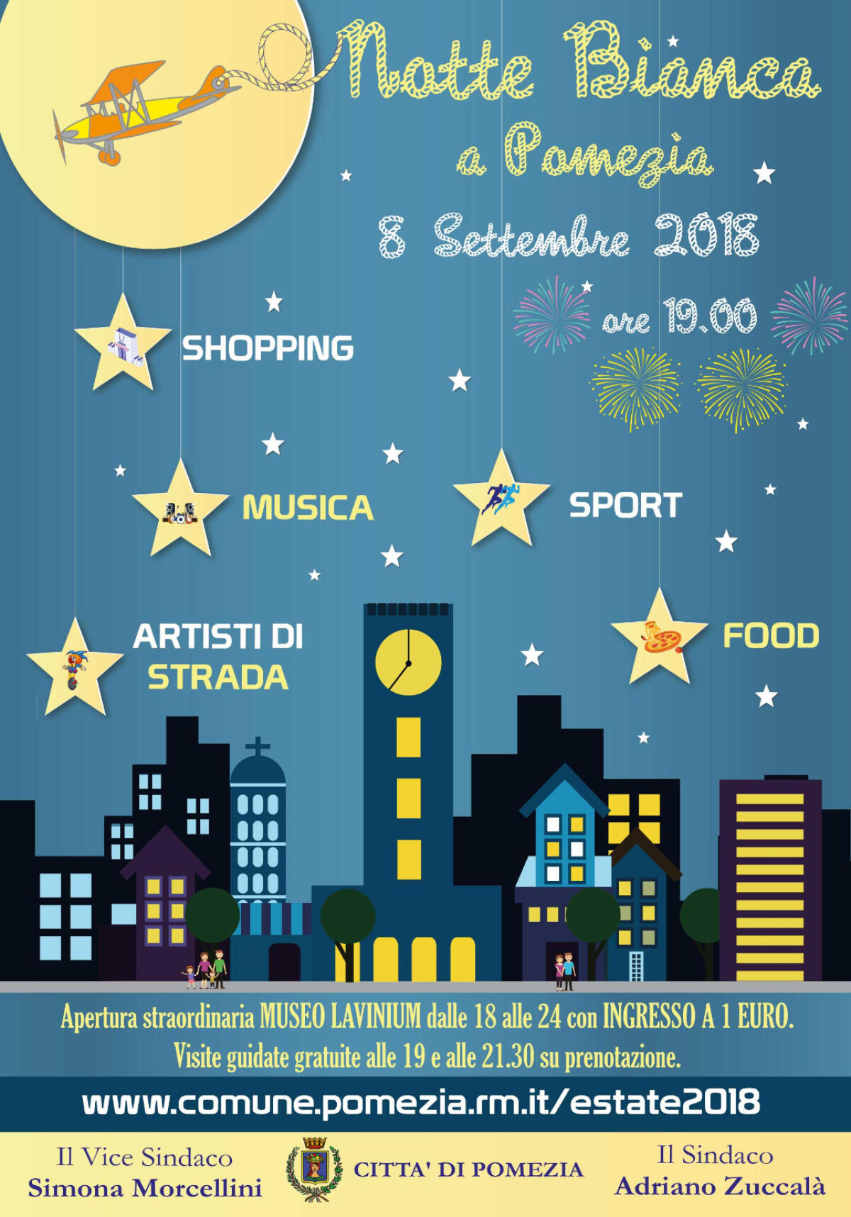 Notte Bianca questo sabato sera a Pomezia. - 