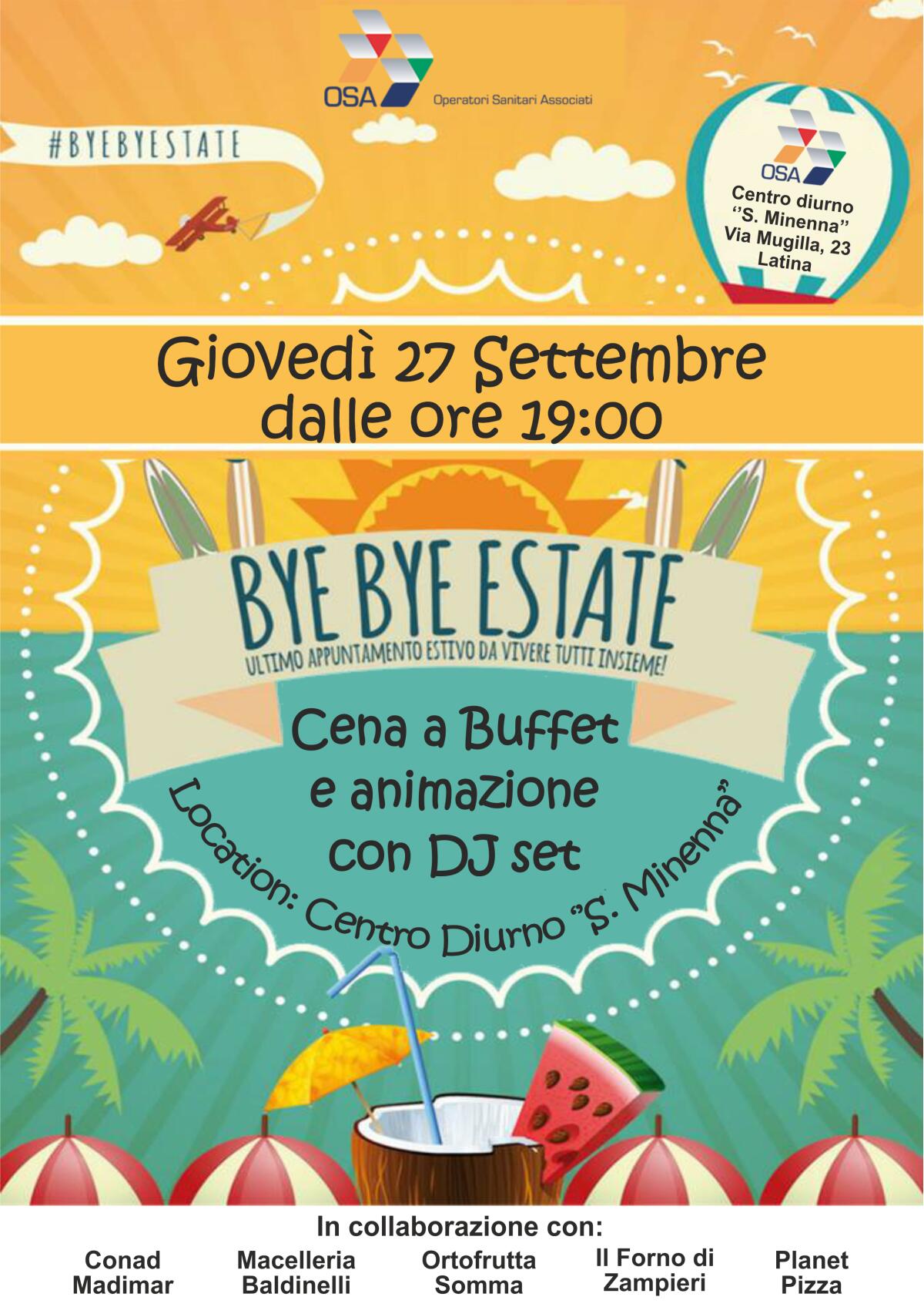 “Bye Bye Estate”, a Latina la festa del Centro Diurno per disabili "S. Minenna" - 