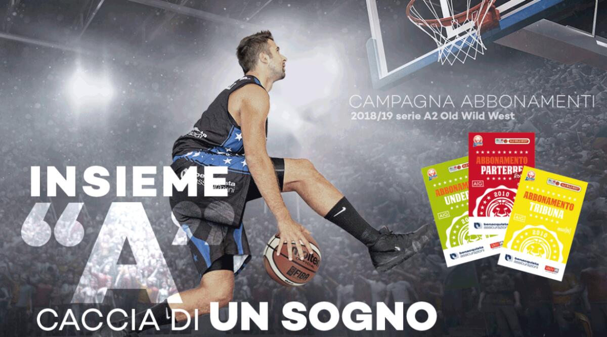 Basket A2 maschile: al via la campagna abbonamenti della Latina Basket. - 