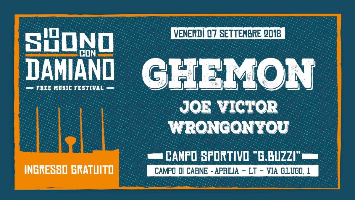 Questo venerdì sera a Campo di Carne, ad Aprilia, torna il festival “Io Suono Con Damiano”, in ricordo di Damiano Malvi. - 