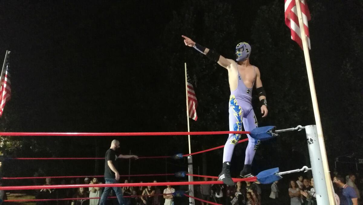 Aprilia - Simone Marchetti, alias Symon the Kid, torna sul ring del Wrestling - 