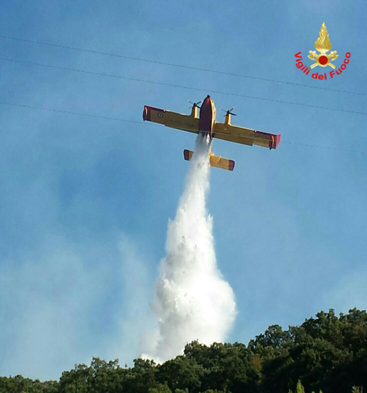 Pericoloso incendio in un’area boschiva di Monte San Biagio: abitazioni evacuate. - 