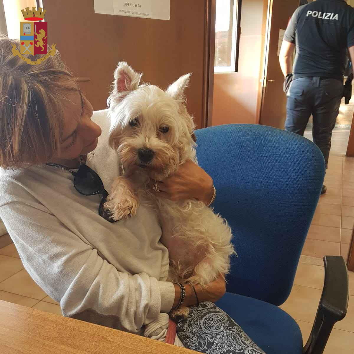 Ruba un'auto con dentro un cane, inseguito ed arrestato - 