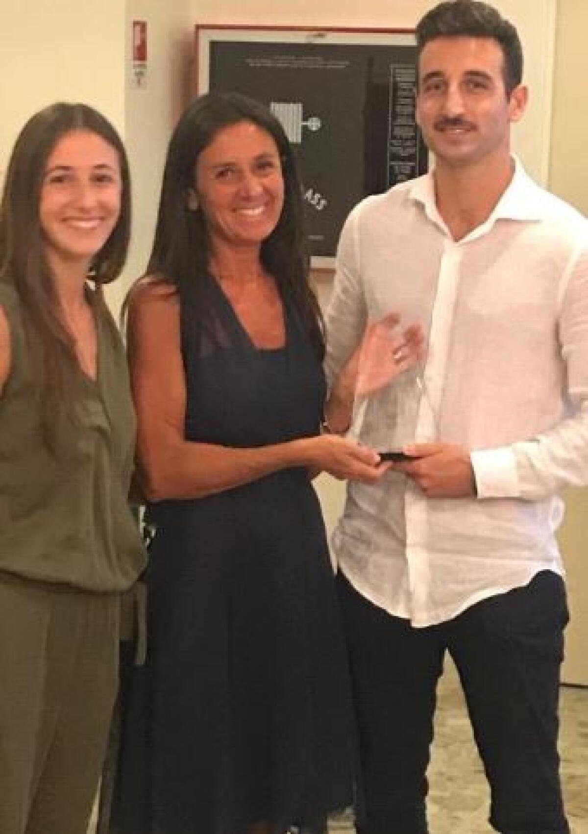 Aprilia - Basket, Lorenzo Lupelli premiato come miglior arbitro di serie B. - 