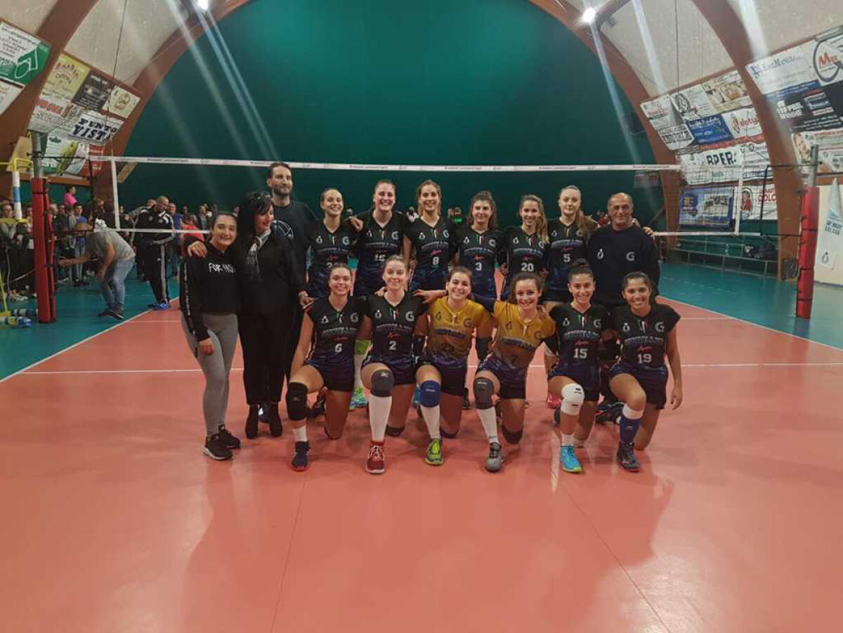 Pallavolo femminile di serie D: il team della Giò Volley Aprilia in casa della Pallavolo Nettuno. - 
