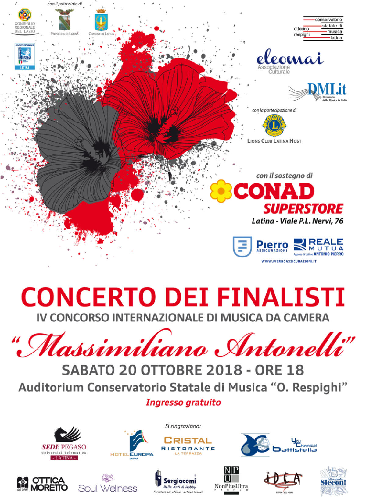 A Latina questo fine settimana in Concorso Internazionale di Musica da Camera “Massimiliano Antonelli". - 