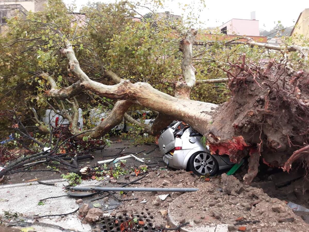 Tromba d'aria devasta Terracina: un morto e diversi feriti - 