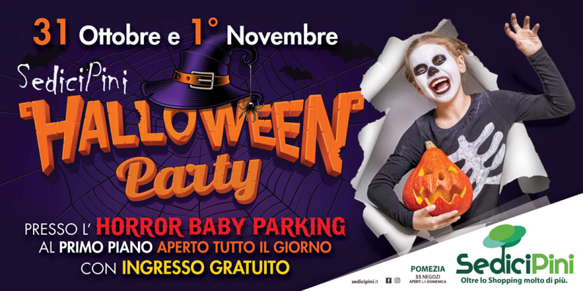 Halloween Party al Centro Commerciale Sedici Pini di Pomezia! - 