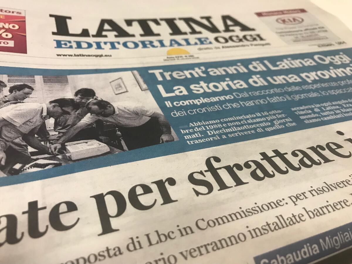 Trent'anni di Latina Oggi, AUGURI! - 