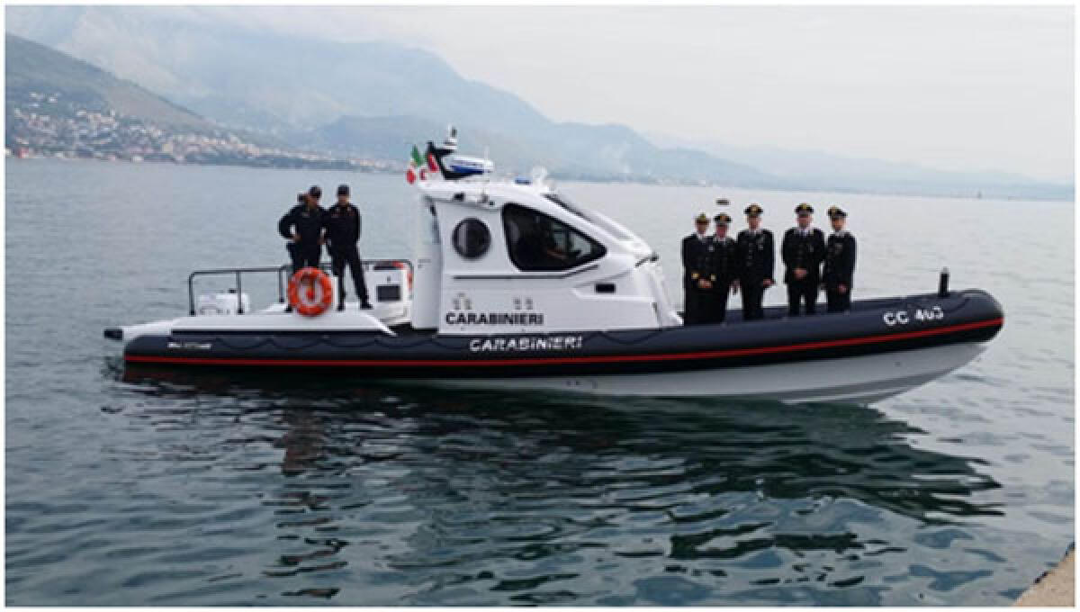 Un nuovo battello per i carabinieri di Ponza - 