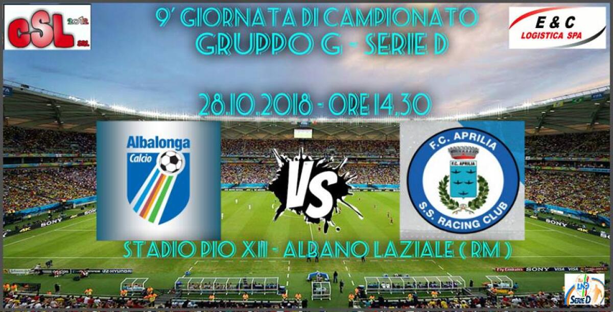 Calcio di serie D: l'Aprilia sul campo dell'Albalonga, Latina riceva l'Ostiamare. - 