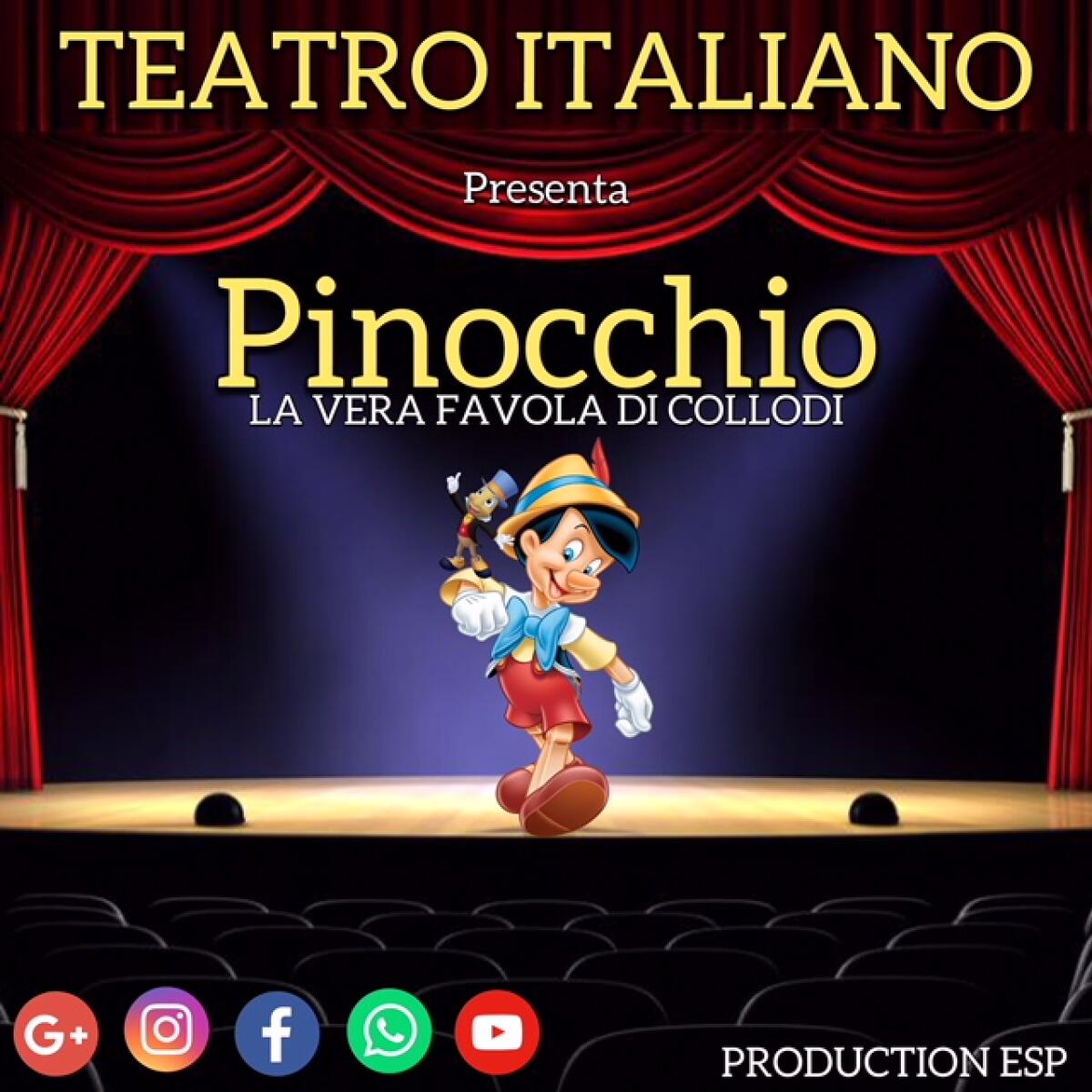 A Velletri lo spettacolo “Pinocchio” del Teatro Italiano Dei Burattini. - 