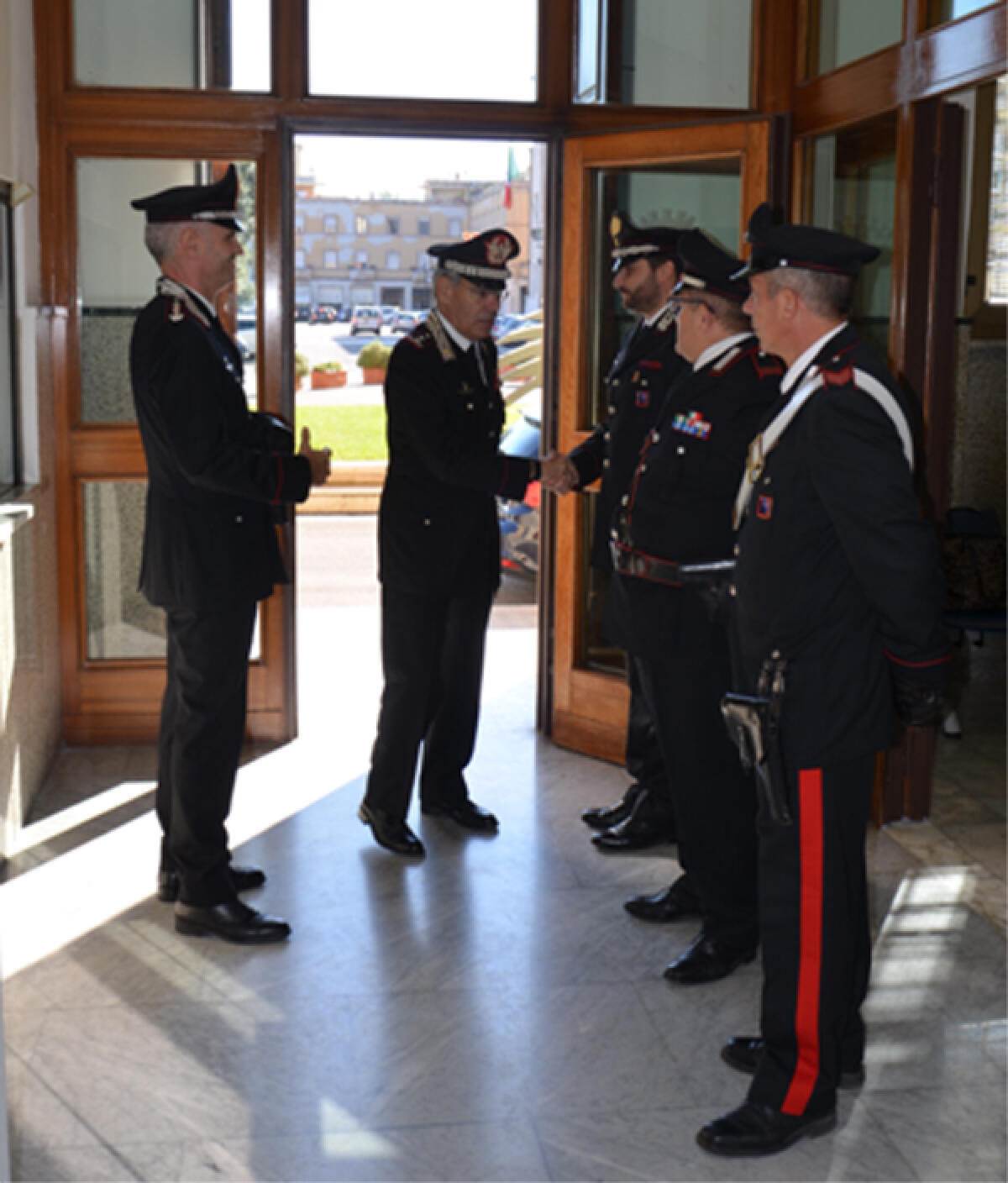 Il Generale Rispoli visita il Comando Provincia dei Carabinieri di Latina - 