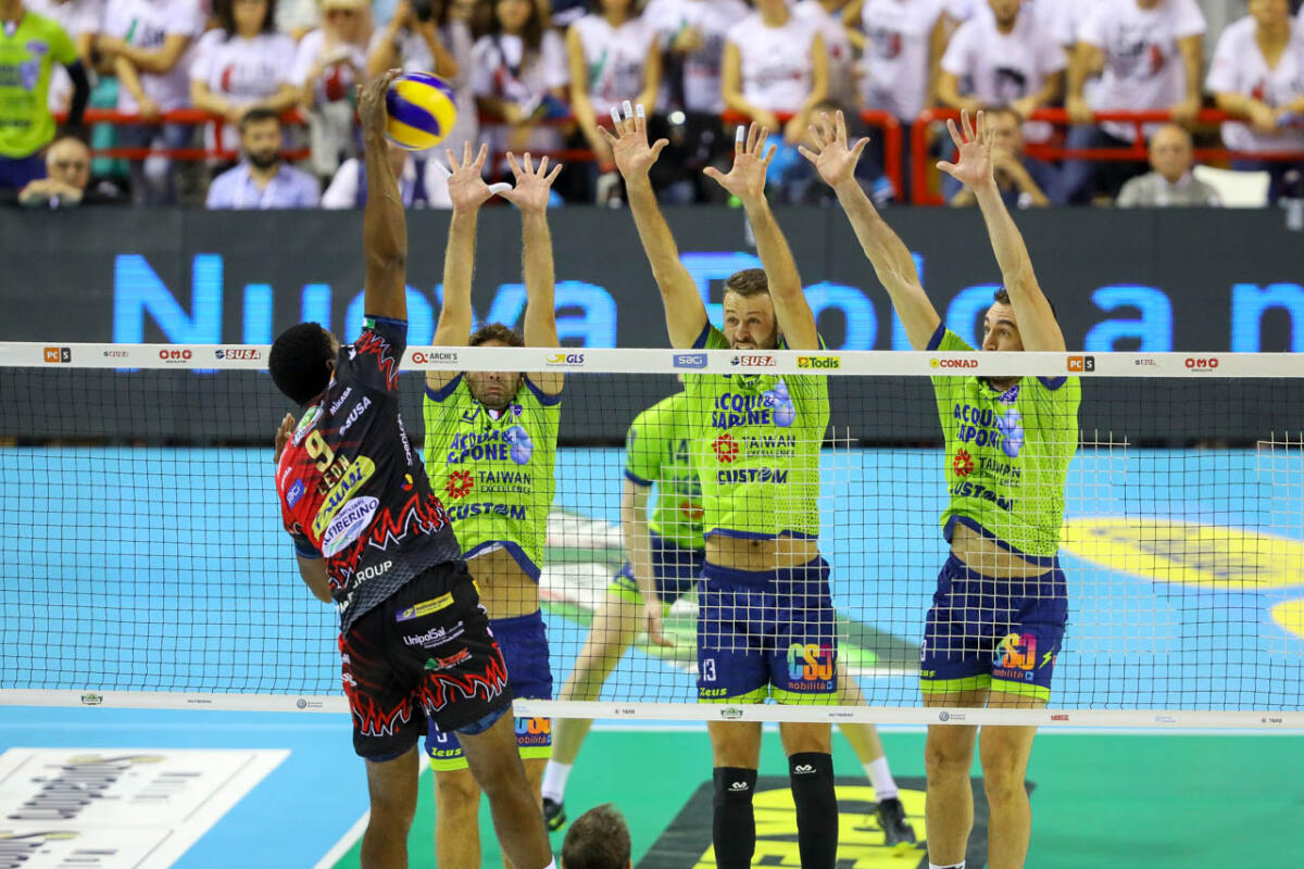 Superlega - La Top Volley Latina perde in casa del Perugia - 