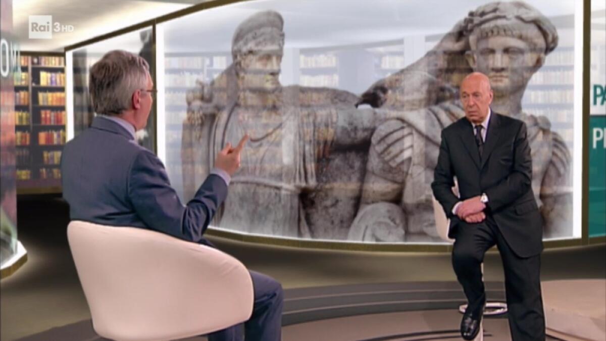 Anzio - L'Imperatore Nerone protagonista del format della Rai "Passato e Presente" - 
