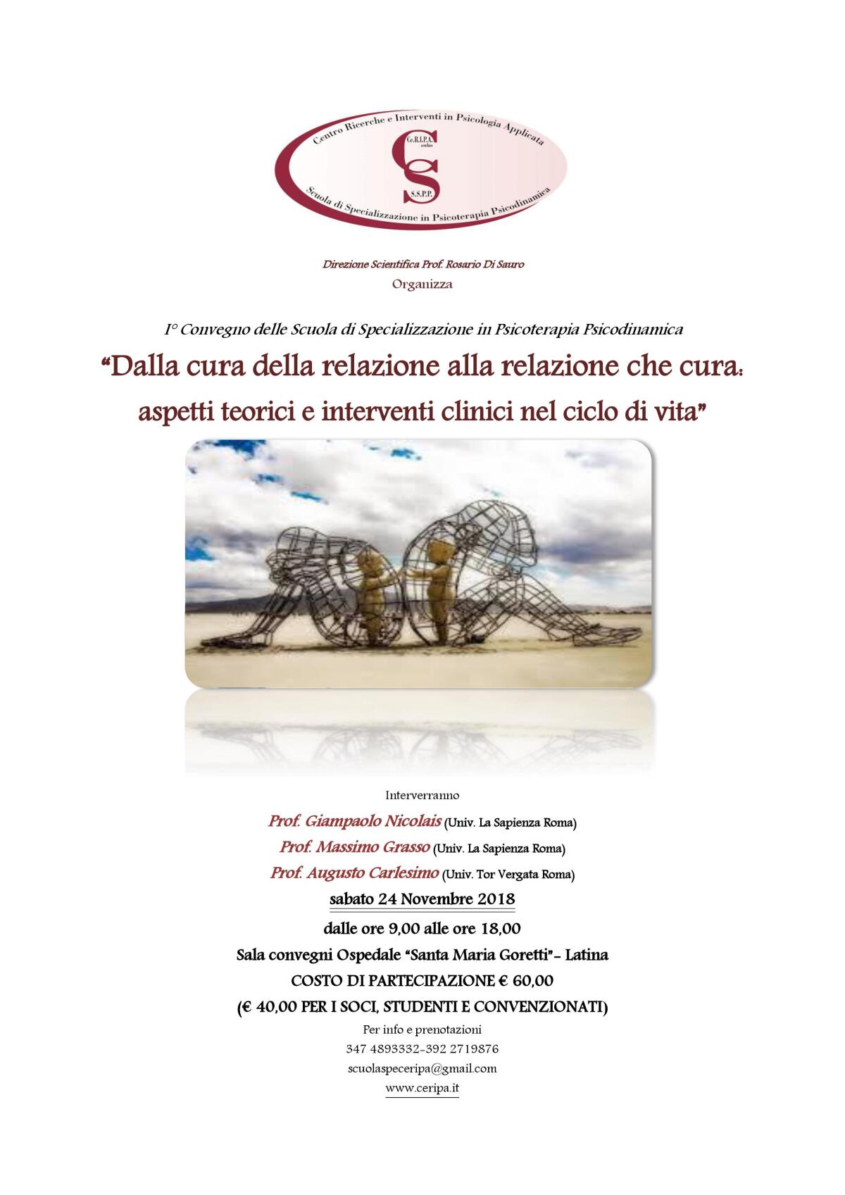 Dalla cura della relazione alla relazione che cura, il convegno a Latina - 