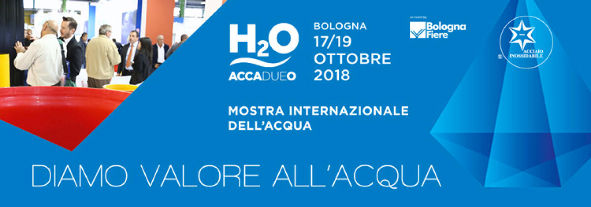 Acqualatina presente ad H2O, la Mostra Internazionale dell’Acqua, a Bologna. - 