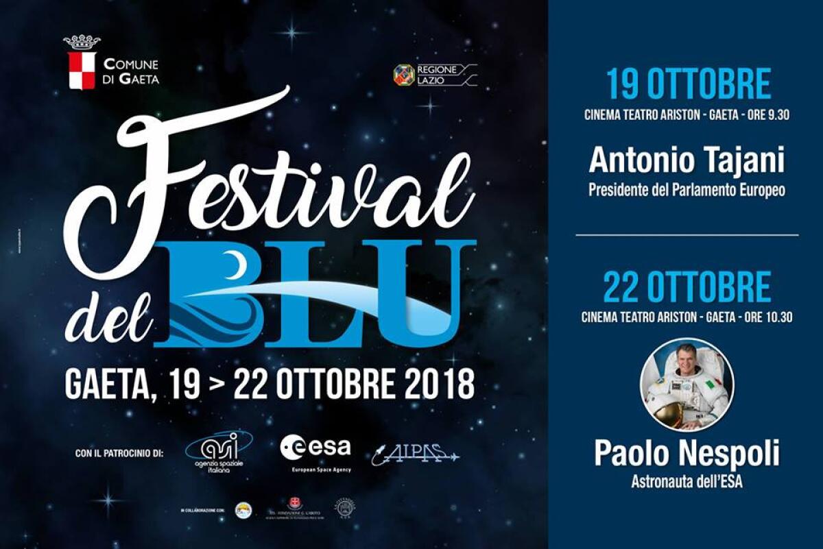 Il Presidente del Parlamento Europeo, Tajani, inaugura il “Festival del Blu” a Gaeta. - 