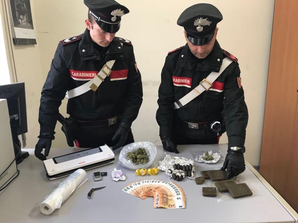 Controlli dei carabinieri di Pomezia, 2 arresti. Sequestrati 700 grammi di droga - 