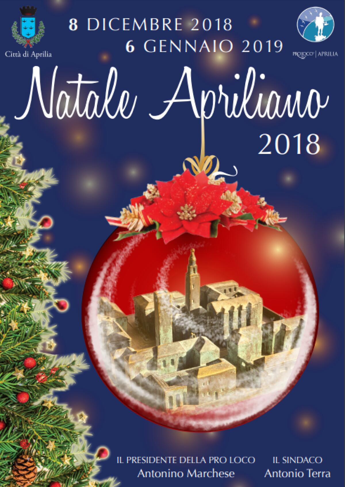 Natale Apriliano. Gli eventi in programma - 