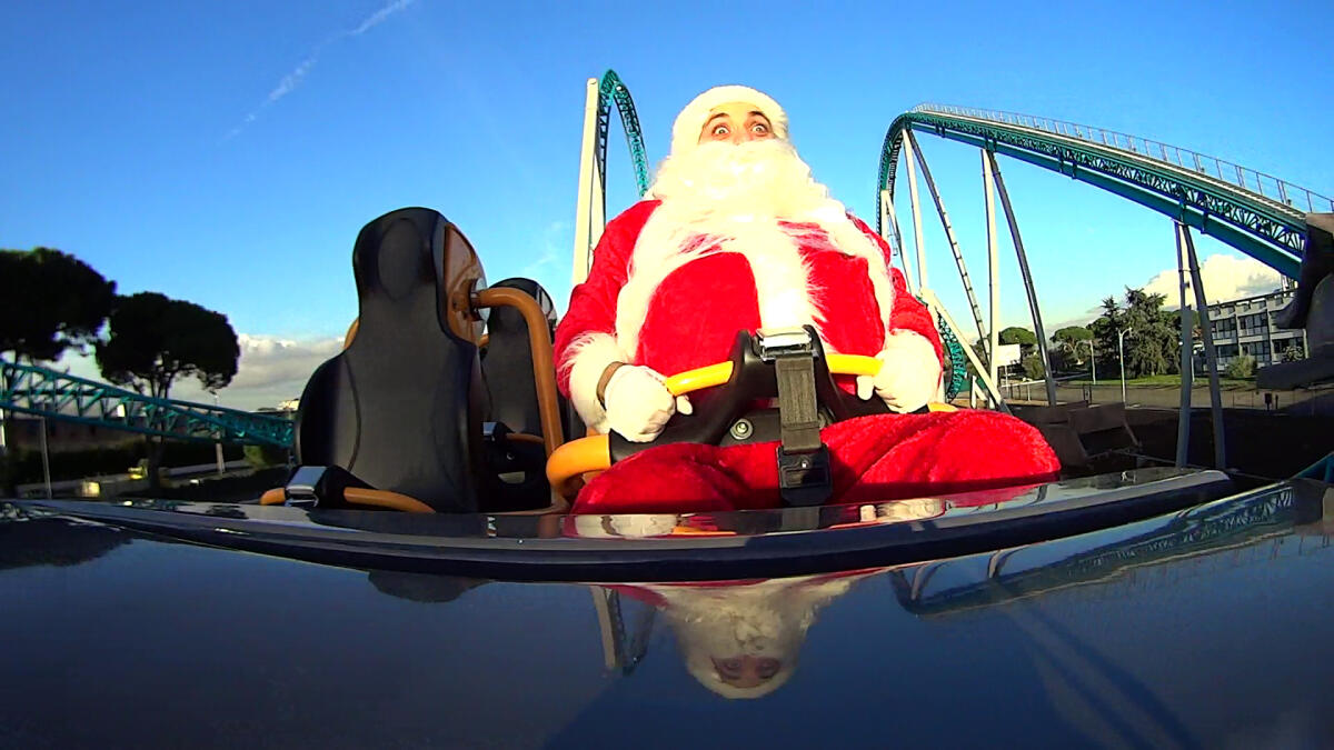 Si accendono le luci di Natale al Cinecittà World di Castel Romano. Tanti gli eventi in programma. - 